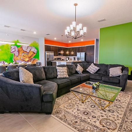 Luxury 12 Bedrooms Pool House 10 Min To Disney4630 Kissimmee Ngoại thất bức ảnh