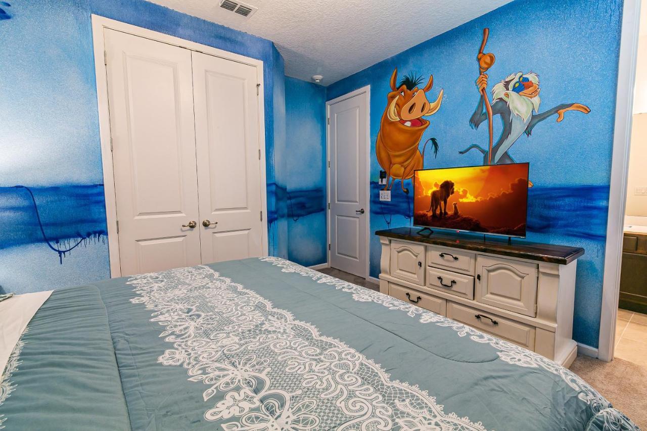 Luxury 12 Bedrooms Pool House 10 Min To Disney4630 Kissimmee Ngoại thất bức ảnh
