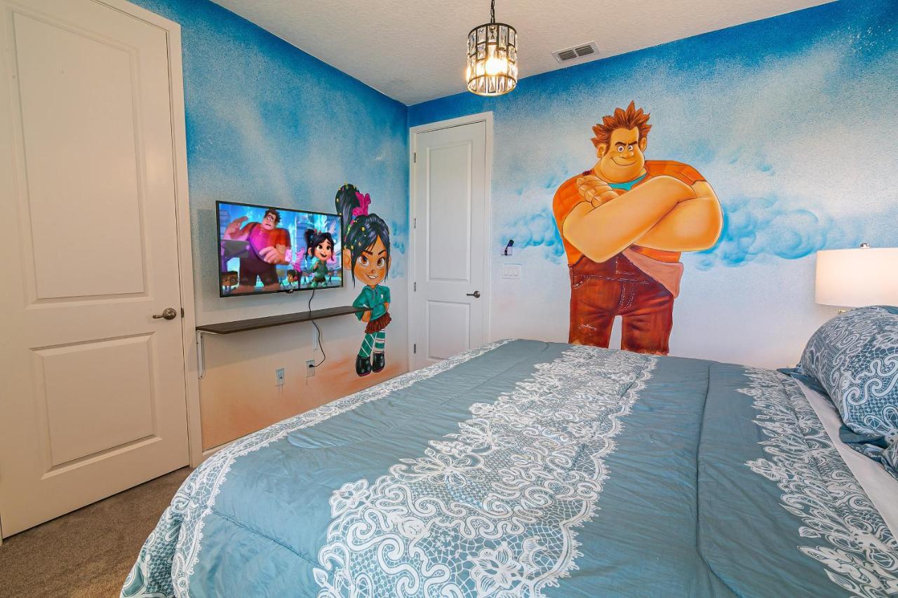 Luxury 12 Bedrooms Pool House 10 Min To Disney4630 Kissimmee Ngoại thất bức ảnh