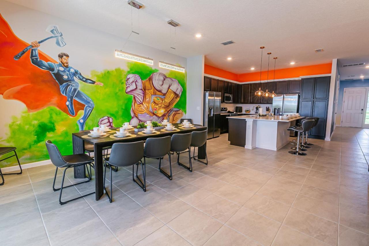 Luxury 12 Bedrooms Pool House 10 Min To Disney4630 Kissimmee Ngoại thất bức ảnh